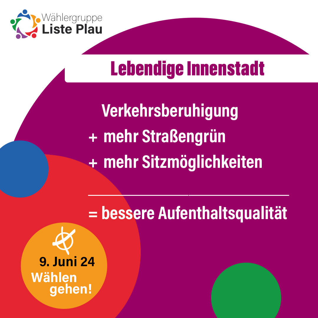 Liste Plau Lebendige Innenstadt