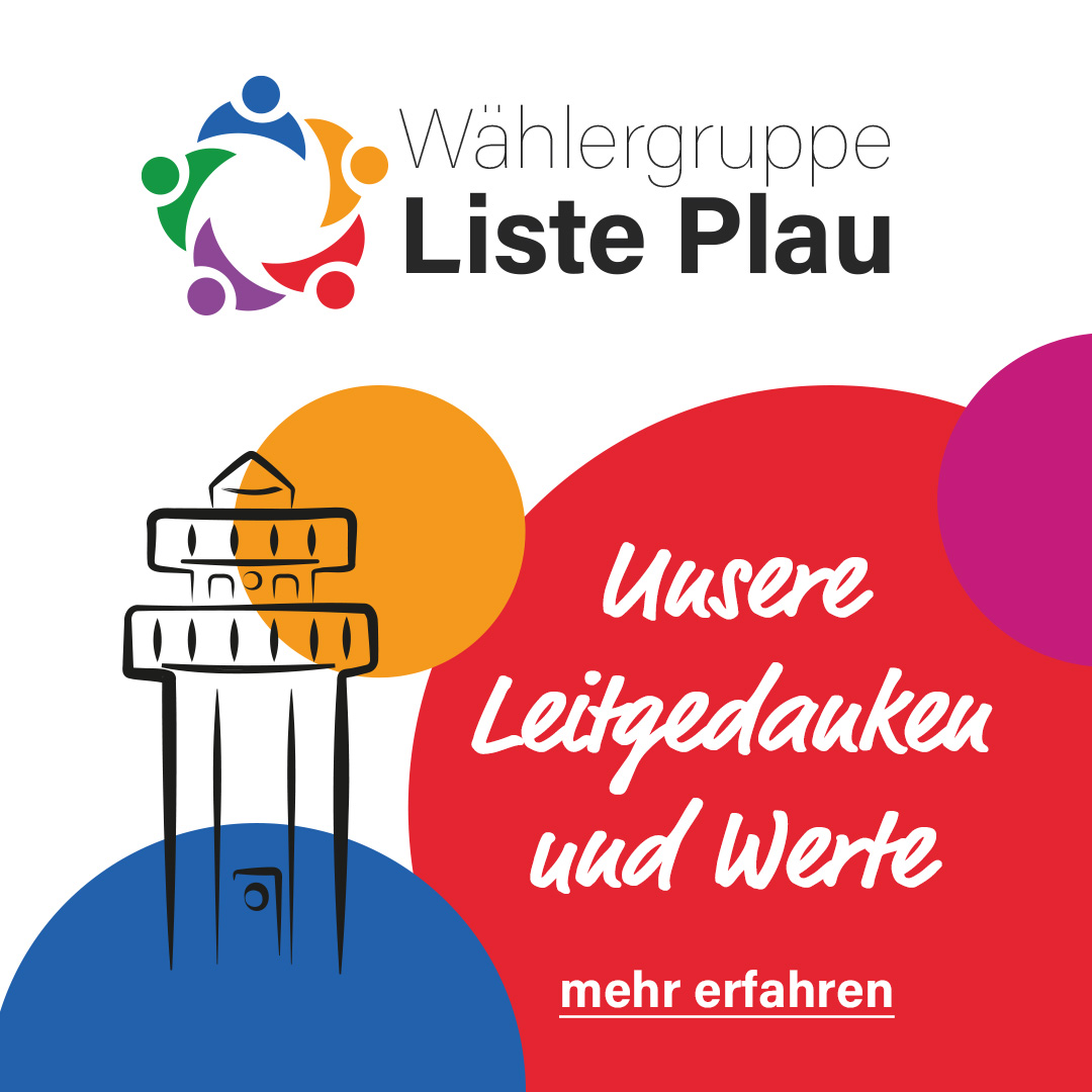 Liste Plau Leitgedanken - Werte