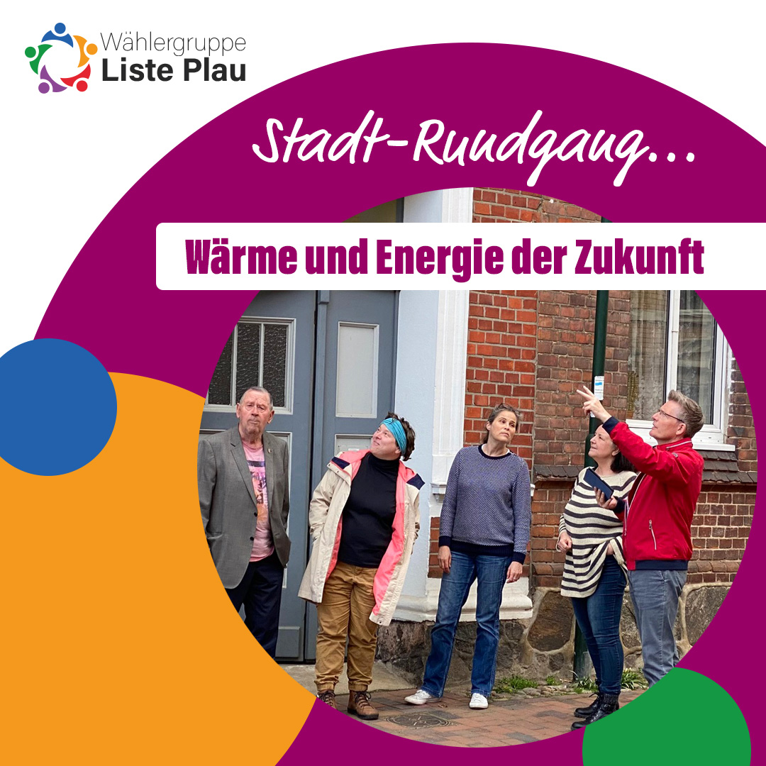 Liste Plau: Wärme und Energie der Zukunft